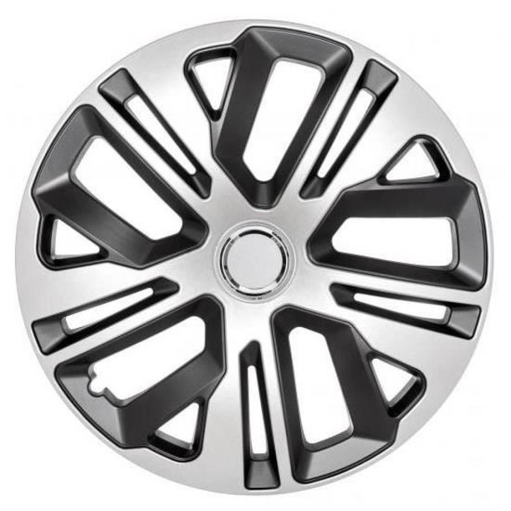 Capace roti 14'' Jestic Raven II cu inel, grafit si argintiu