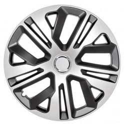 Capace roti 14'' Jestic Raven II cu inel, grafit si argintiu