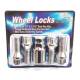 Set 4 prezoane antifurt Security Wheel Locks 12x1,5  x 22C -conic Automax 7848