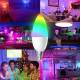Bec LED SMART, WiFi, E27, 10W, RGB+CCT, Woox R9075