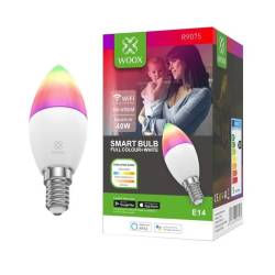 Bec LED SMART, WiFi, E27, 10W, RGB+CCT, Woox R9075