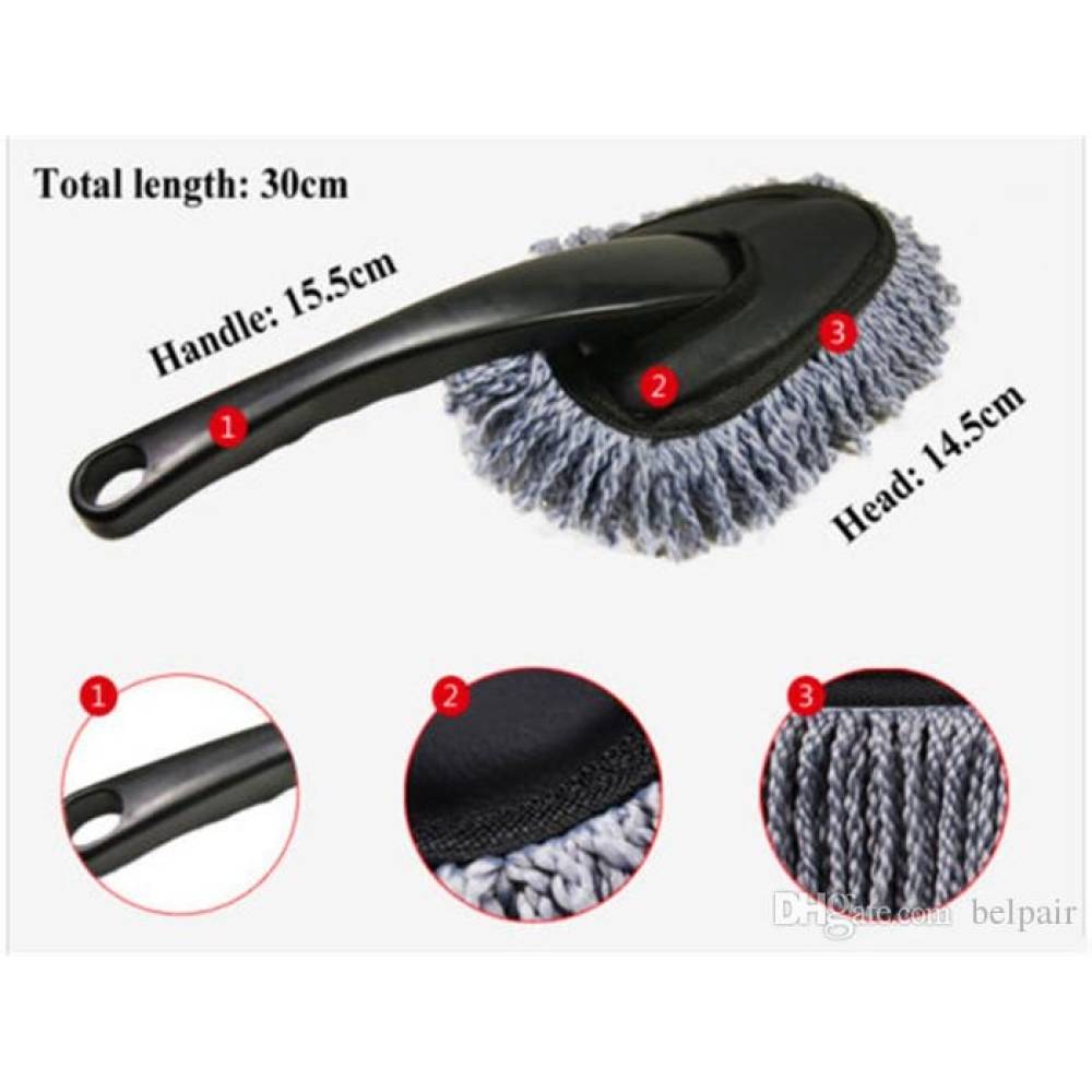 Perie microfibre, spalat sau curatat praful, 30cm, marimea S