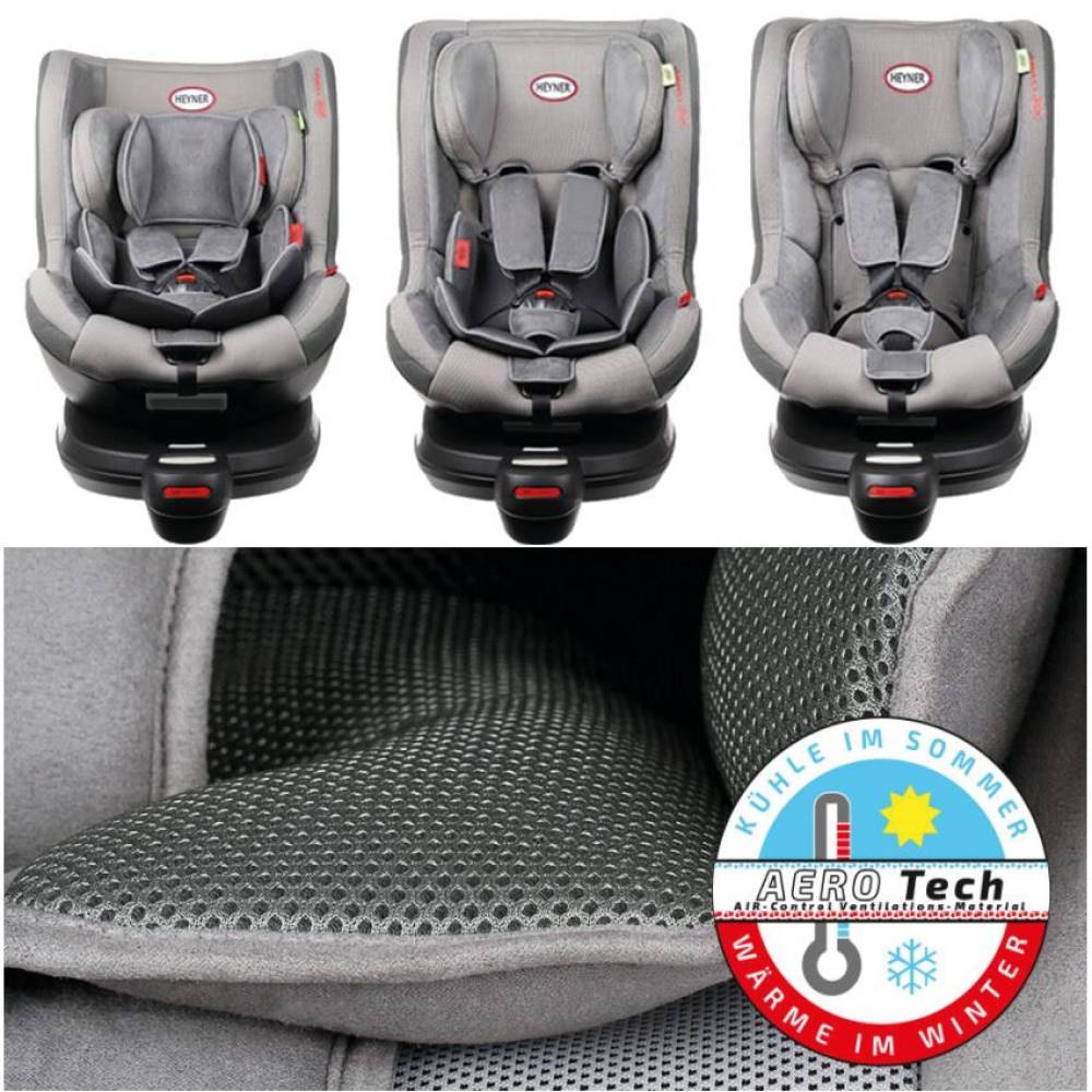 Scaun auto copii rotire 360gr, 0-4 ani, ISOFix Heyner Kids Reboarder MultiFix Twist 782.12 Heyner 