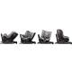 Scaun auto copii rotire 360gr, 0-4 ani, ISOFix Heyner Kids Reboarder MultiFix Twist 782.12 Heyner 