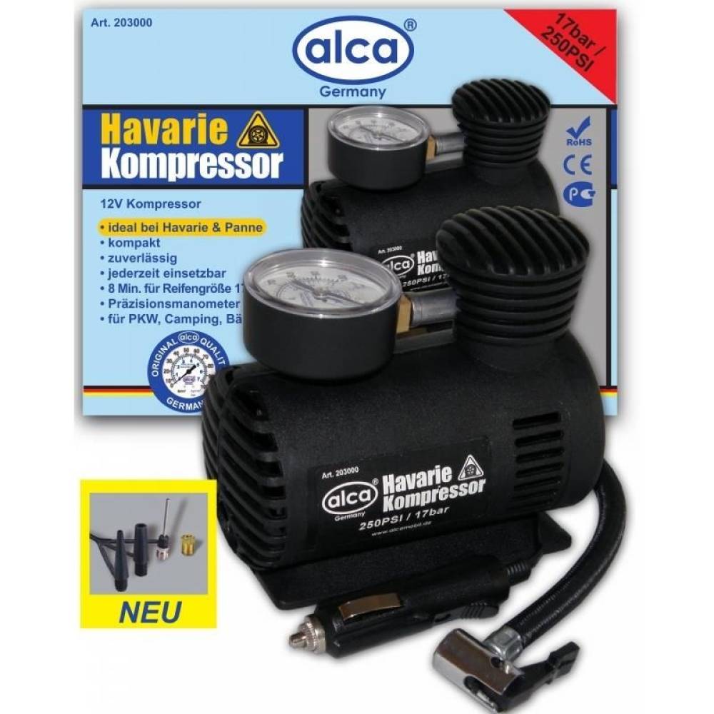Compresor aer 12V, 17bar 