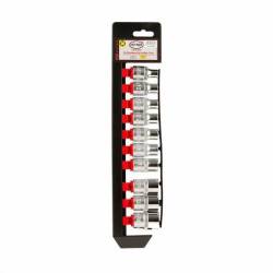 Set chei tubulare E8-24 Torx S10 (10 bucati - 1/2