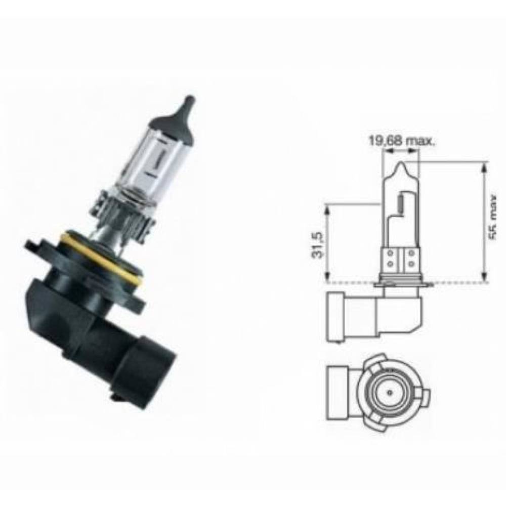 Bec HB4 12V/55W P22D 1944 Vecta