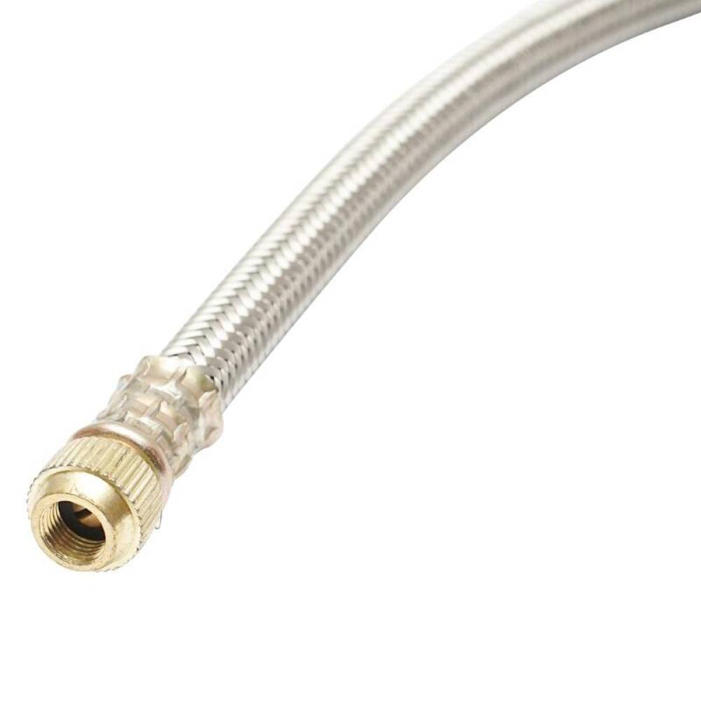 Prelungitor valva din impletitura metalica cu clips cu surub 28cm AC12