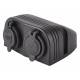 Priza bricheta cu 2 USB, 1A+2.1A, cu capace 12/24V Cyrus 42561 CarCo 