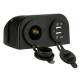 Priza bricheta cu 2 USB, 1A+2.1A, cu capace 12/24V Cyrus 42561 CarCo 