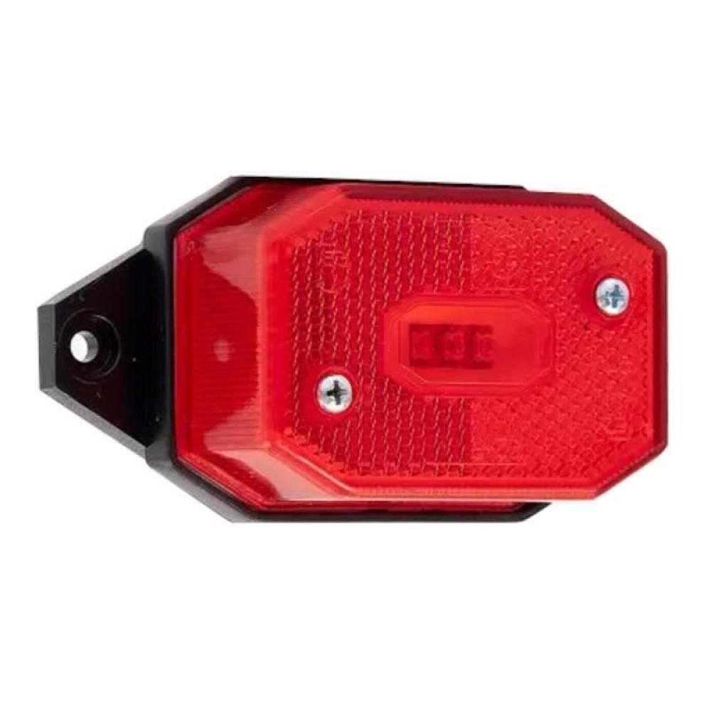 Lampa gabarit 63x42, LED, rosie, cu suport 2 urechi, FT-001-C3 Fristom