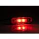 Lampa gabarit 78x22, LED, rosie, 12-30V, FT-015/C Fristom 