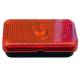 Lampa gabarit 80x45, bec, rosie, fara suport, 12-24V, G17 Gmak  