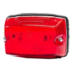 Lampa gabarit 96x64, bec, rosie, 12-24V, FT-006/C Fristom