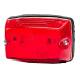 Lampa gabarit 96x64, bec, rosie, 12-24V, FT-006/C Fristom