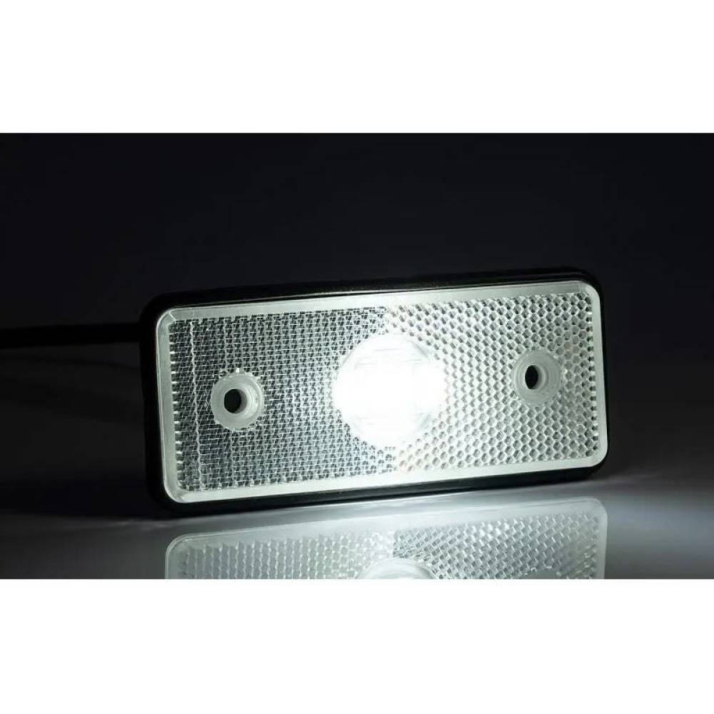 Lampa gabarit 110x45, LED, alba, 12-36V, MD-013-B Fristom Lampa gabarit 110x45, LED, alba, 12-36V, MD-013-B Fristom
