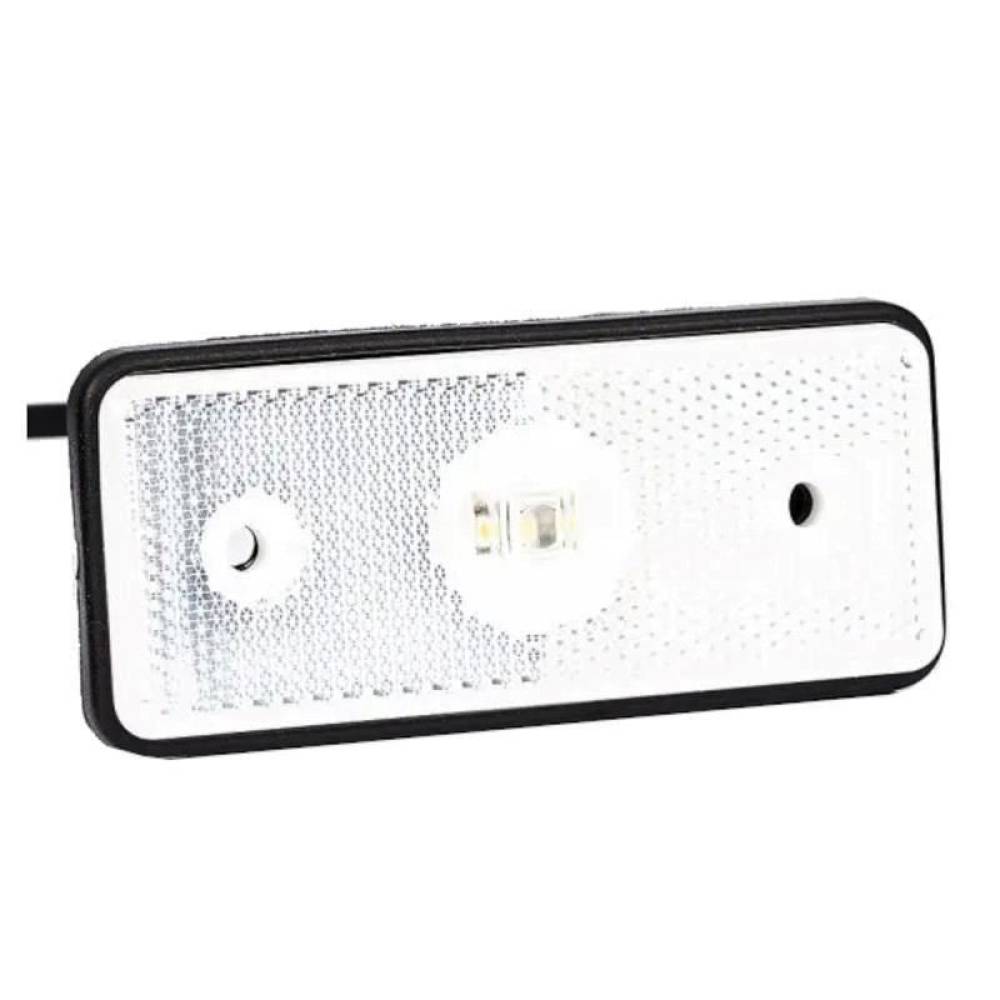 Lampa gabarit 110x45, LED, alba, 12-36V, MD-013-B Fristom Lampa gabarit 110x45, LED, alba, 12-36V, MD-013-B Fristom