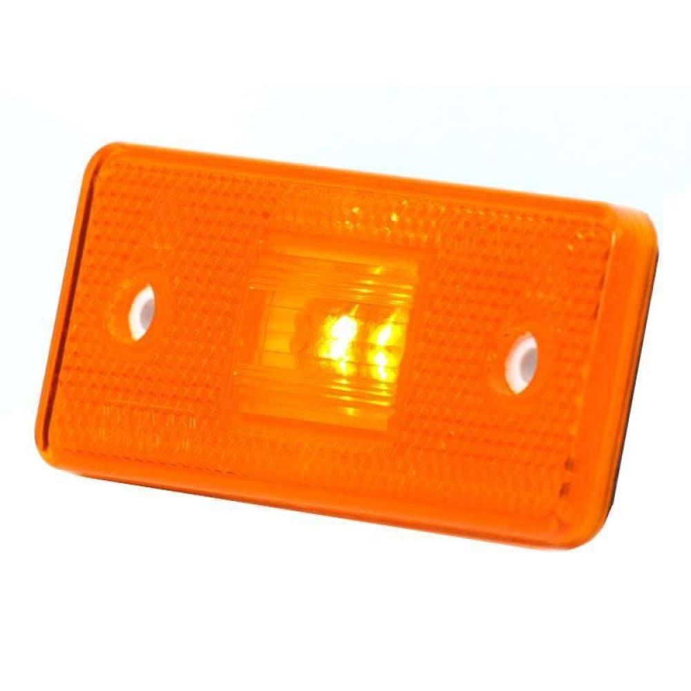 Lampa gabarit 116x46, LED, galbena, 12-24V, W17D 101P Was 