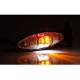 Lampa gabarit 120x35, LED, alba/galbena/rosie, 3 functii, cu suport in unghi, 12-36V, FT-038-2 Fristom