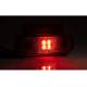 Lampa gabarit 118x46, LED, rosie, cu suport, 12-36V, FT-020-C+K Fristom 