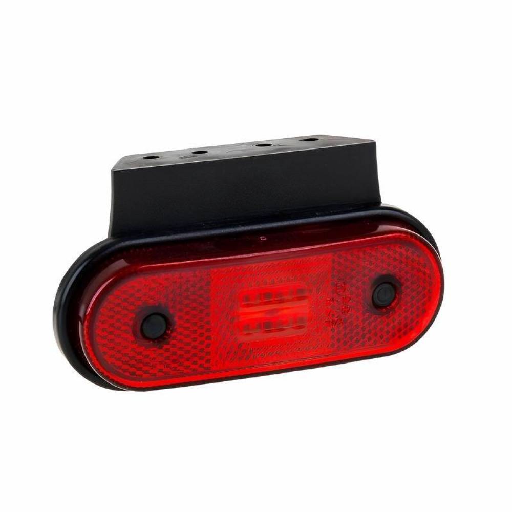 Lampa gabarit 118x46, LED, rosie, cu suport, 12-36V, FT-020-C+K Fristom 