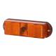 Lampa gabarit 140x40, bec, galbena, 12-24V, LO211 Horpol