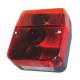 Lampa spate 110x102, 4 functii, iluminare numar, stanga, LT70 Promot Lampa spate 110x102, 4 functii, iluminare numar, stanga, LT70 Promot