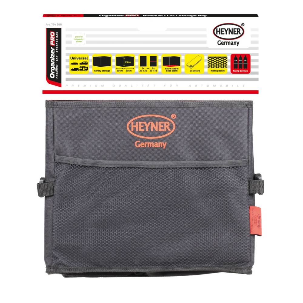 Organizator portbagaj, cu compartiment, tip lada pliabila, Premium 734.20 Heyner