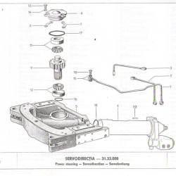 Conducta teava servo scurta U650 31.33.014 UTB