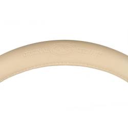 Husa volan 37 - 39cm imitatie piele perforata, bej SoftComfort 603.50 Heyner