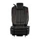 Perna scaun cu aerisire neagra 711.10 Heyner