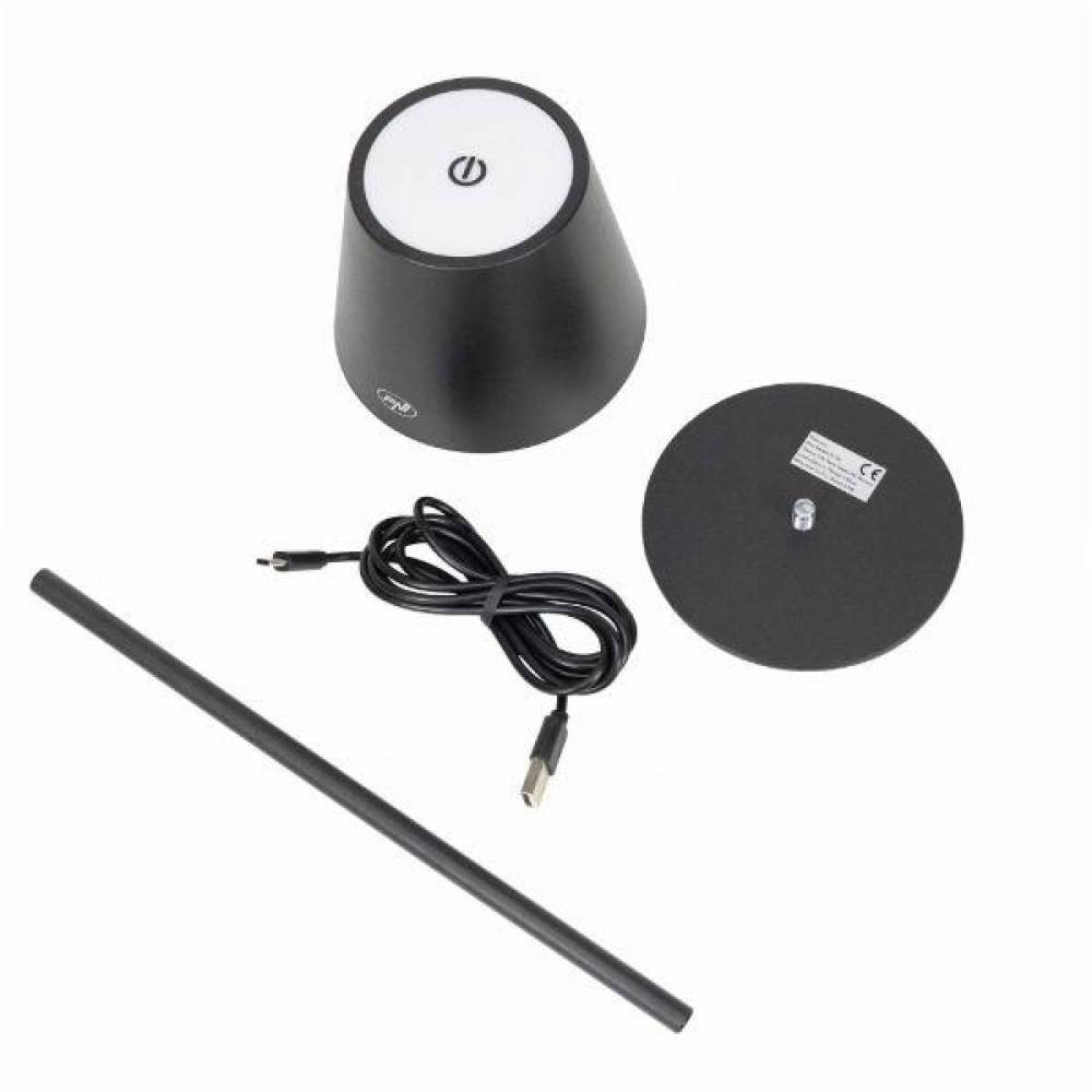Lampa de masa PNI LT04B 2.5W, cu acumulator, incarcare USB