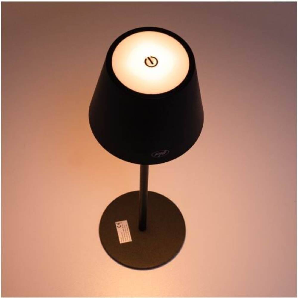 Lampa de masa PNI LT04B 2.5W, cu acumulator, incarcare USB