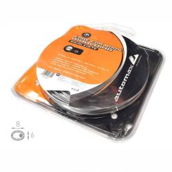 Rola ornament bandou, 8mm x 20m, cromata, 8341 Automax