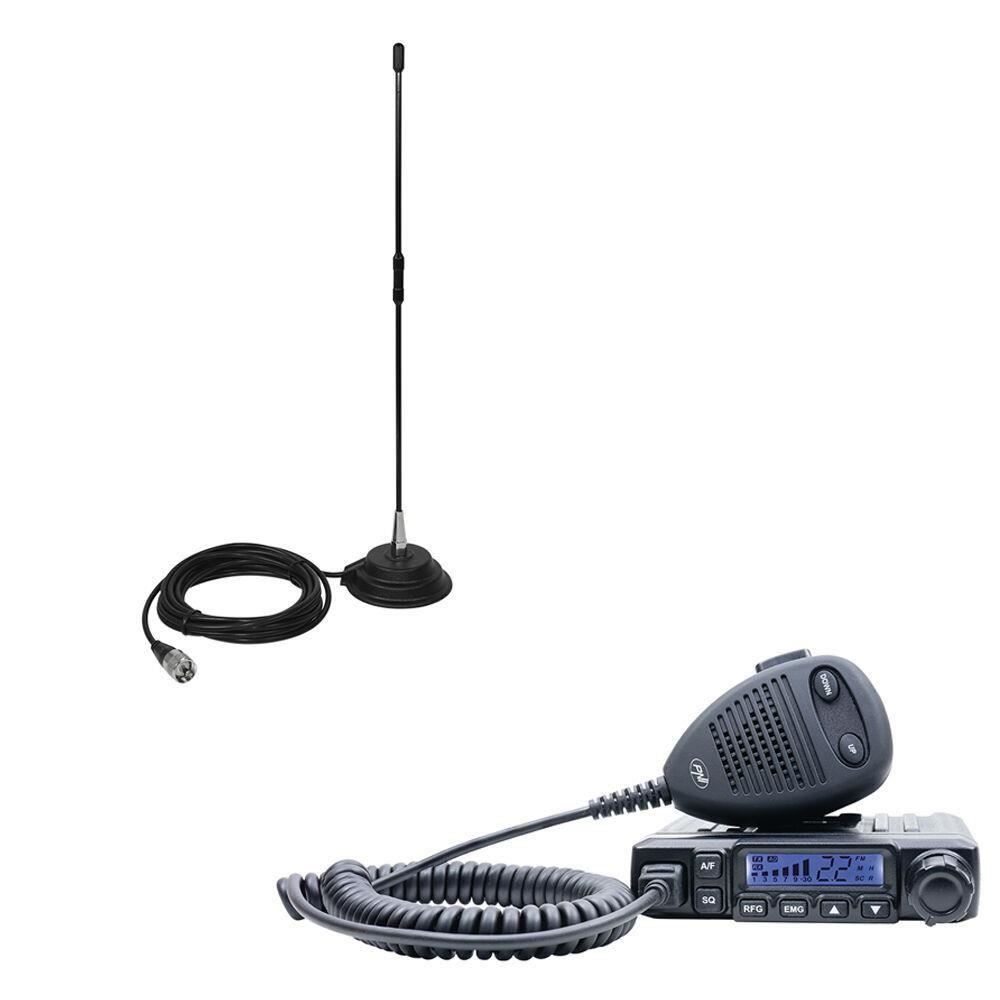 Pachet statie radio PNI ESCORT HP6500L 4W cu antena PNI EXTRA40 Pachet statie radio PNI ESCORT HP6500L 4W cu antena PNI EXTRA40
