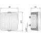 Lampa spate 107x99, 4 functii, iluminare numar, stanga, LT4.52100 Wesem Lampa spate 107x99, 4 functii, iluminare numar, stanga, LT4.52100 Wesem