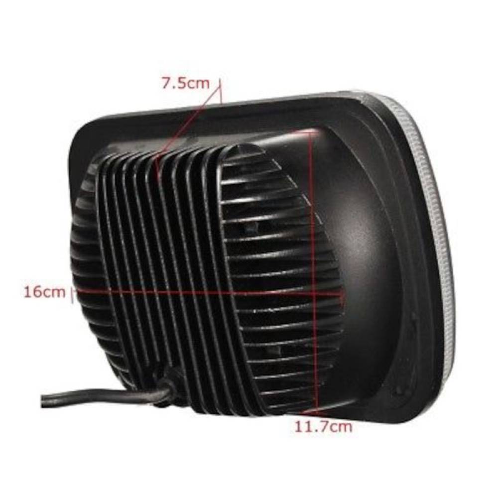 Proiector lucru 200x140, LED, 45W, 2 faze Hi-Lo, D1-18 Proiector lucru 200x140, LED, 45W, 2 faze Hi-Lo, D1-18