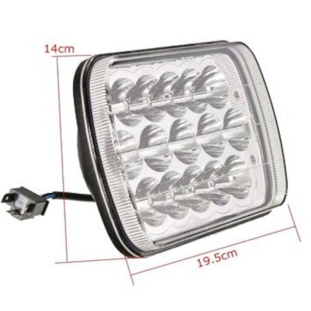 Proiector lucru 200x140, LED, 45W, 2 faze Hi-Lo, D1-18 Proiector lucru 200x140, LED, 45W, 2 faze Hi-Lo, D1-18