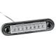 Lampa suplimentara frana, 120mm, cu LED, 12-24V, rosie, dispersor alb FT-191 Led Fristom Lampa suplimentara frana, 120mm, cu LED, 12-24V, rosie, dispersor alb FT-191 Led Fristom