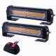 Lampa stroboscopica LED COB galbena cu intrerupator 2 bucati/set 315-1T2C