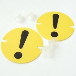 Semn incepator plastic cu ventuza set Semn incepator plastic cu ventuza set