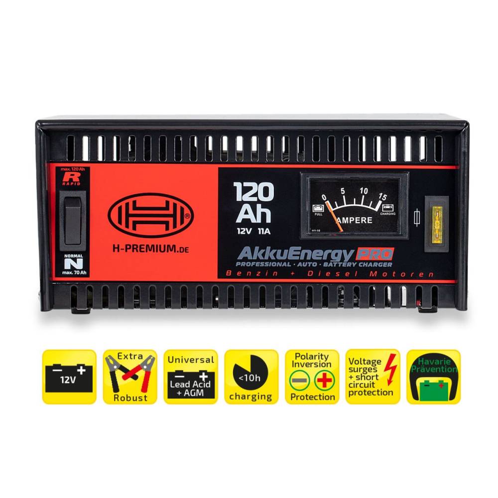 Redresor acumulator 11A 12V 18-120Ah AkkuEnergy 931.10 Heyner Redresor acumulator 11A 12V 18-120Ah AkkuEnergy 931.10 Heyner