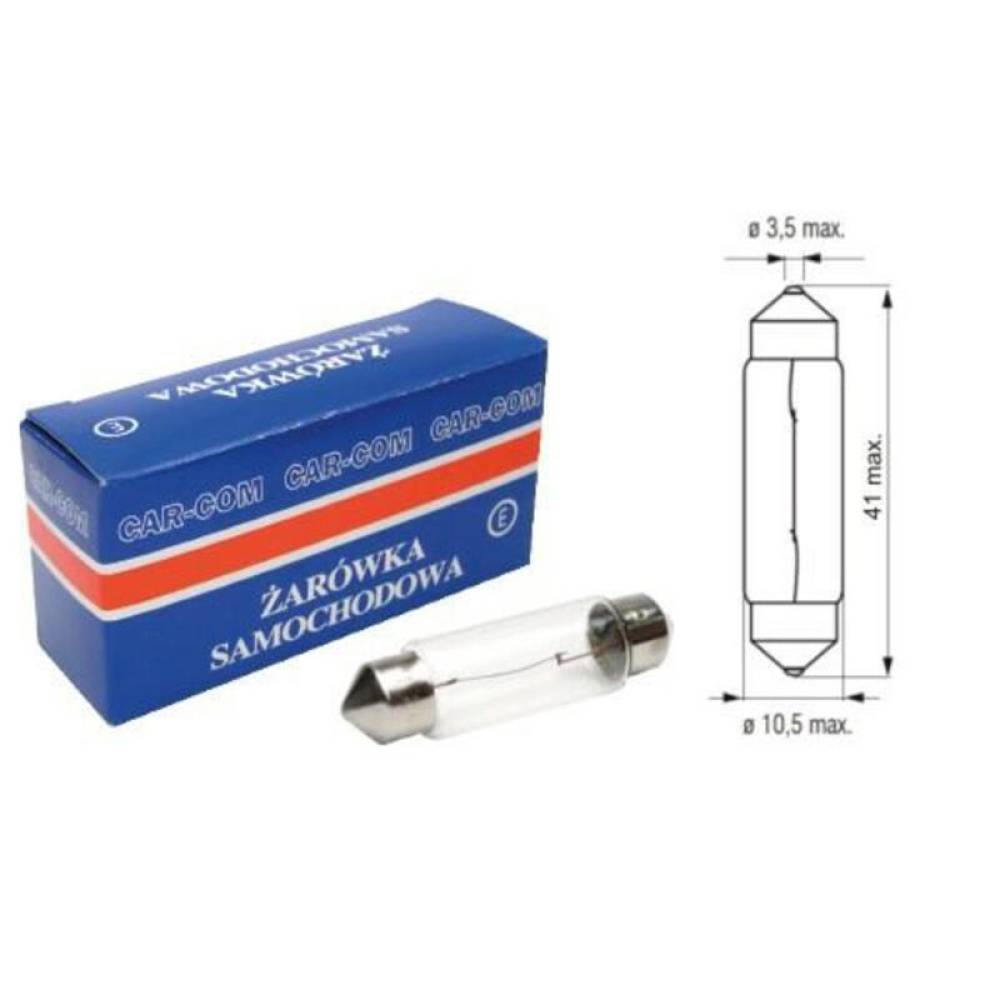 Bec sofite 12V/10W C10W T11x41 SV8.5 CarCo 42363