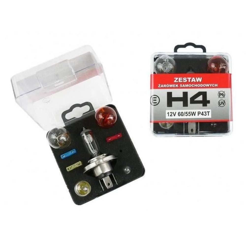 Caseta becuri H4 12V Logan P43 42450 CarCo