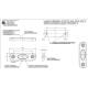 Lampa gabarit 84x24, LED, slim, alba, 12-24V, W97.3 716 Was Lampa gabarit 84x24, LED, slim, alba, 12-24V, W97.3 716 Was