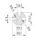 Cheder geam, usa, 4mm/2mm, NUT PN93, universal si U445, BD76, pret/metru liniar Cheder geam, usa, 4mm/2mm, NUT PN93, universal si U445, BD76, pret/metru liniar