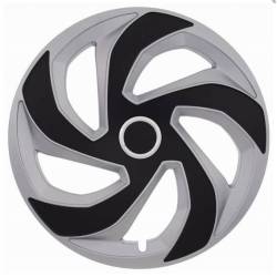 Capace roti 15'' Jestic Rex II cu inel, grafit cu argintiu