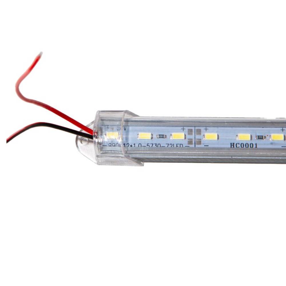 Lampa bara LED rigida, alba, 12V, 72 LED-uri SMD,100cm, Alsz057 Lampa bara LED rigida, alba, 12V, 72 LED-uri SMD,100cm, Alsz057