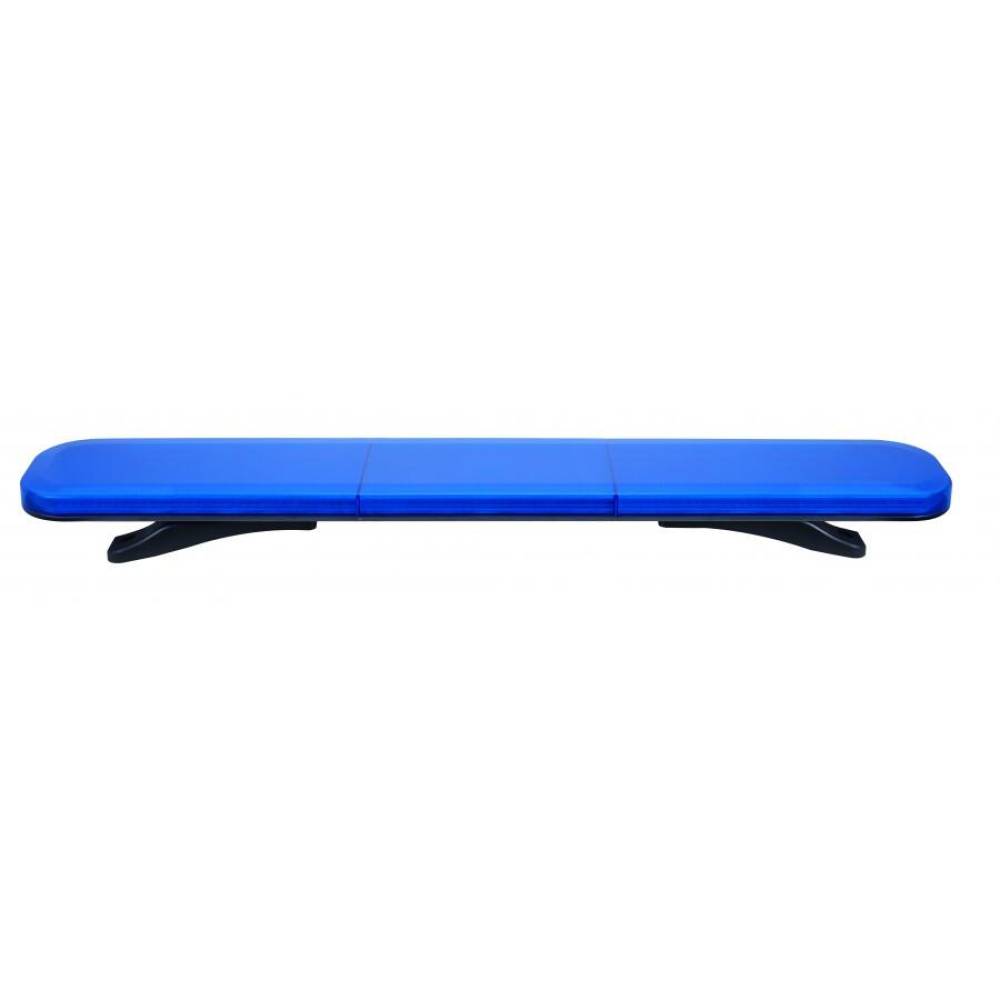 Girofar rampa transversal Led, 120x20cm, 12-24V, albastru, Roof bar TB2 BLK0068