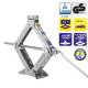Cric foarfeca, 1.5T, 25-38cm, cu manivela, TUV, 436.00 Alca
